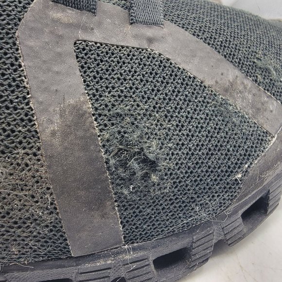 On Cloud Swiss Engineering Mens 8.5 Waterproof Black Running Shoes Sneakers - Picture 9 of 12